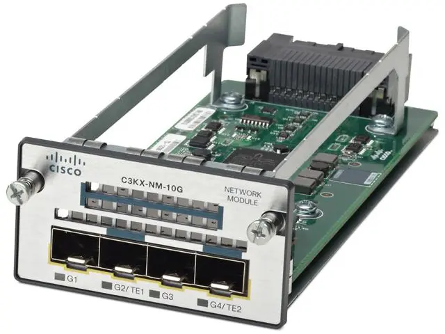 C3KX-NM-1G Cisco сетевой модуль расширения на 4 порта SFP 10/100/1000