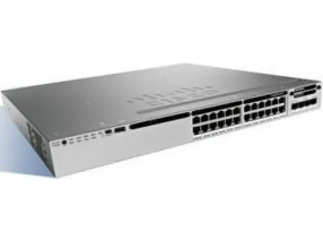WS-C3850-24U-E Cisco Catalyst сетевой UPoE коммутатор на 24 x GE RJ-45 (800W), IP Services