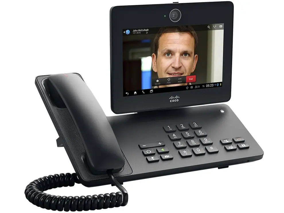 CP-DX650-K9 Cisco DX650 IP видеотелефон 1 x SIP, Touch LCD 7" 1024х600, 2 x GE PoE, Bluetooth, WIFI