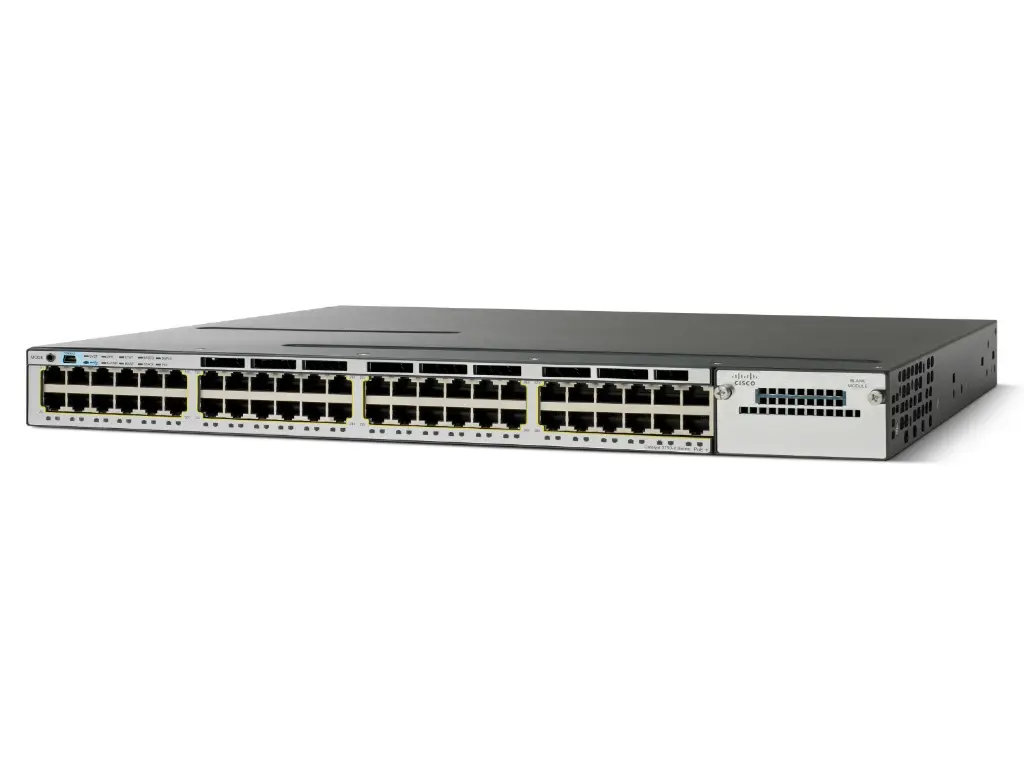 WS-C3850-48T-S Cisco Catalyst коммутатор  48 x GE RJ-45, IP Base