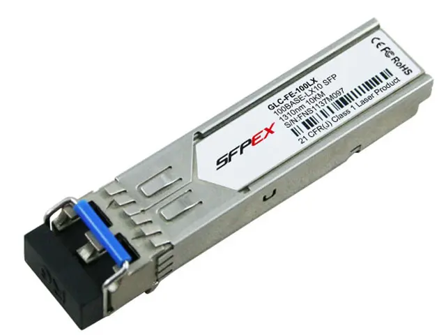 GLC-FE-100LX Cisco оптический SFP трансивер 100BASE-FX, SMF, 1310nm, до 10км