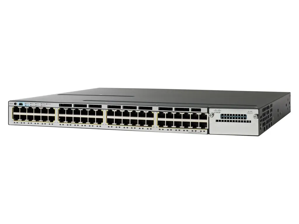 WS-C3750X-48T-L Cisco Catalyst сетевой коммутатор 48 x GE RJ-45, 2+ уровня LAN Base