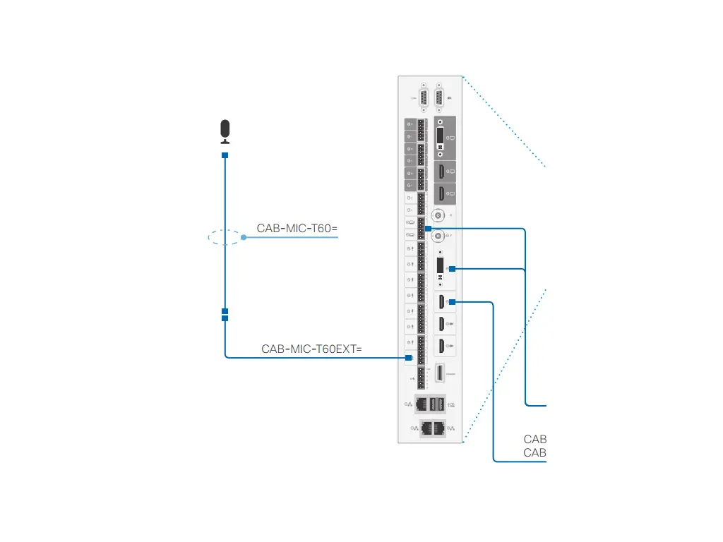 CAB-MIC-T60EXT Cisco кабель-удлинитель Euroblock M - Euroblock F, 9м для микрофона CTS-MIC-TABL60 CAB-MIC-T60EXT Cisco кабель-удлинитель Euroblock M - Euroblock F, 9м для микрофона CTS-MIC-TABL60