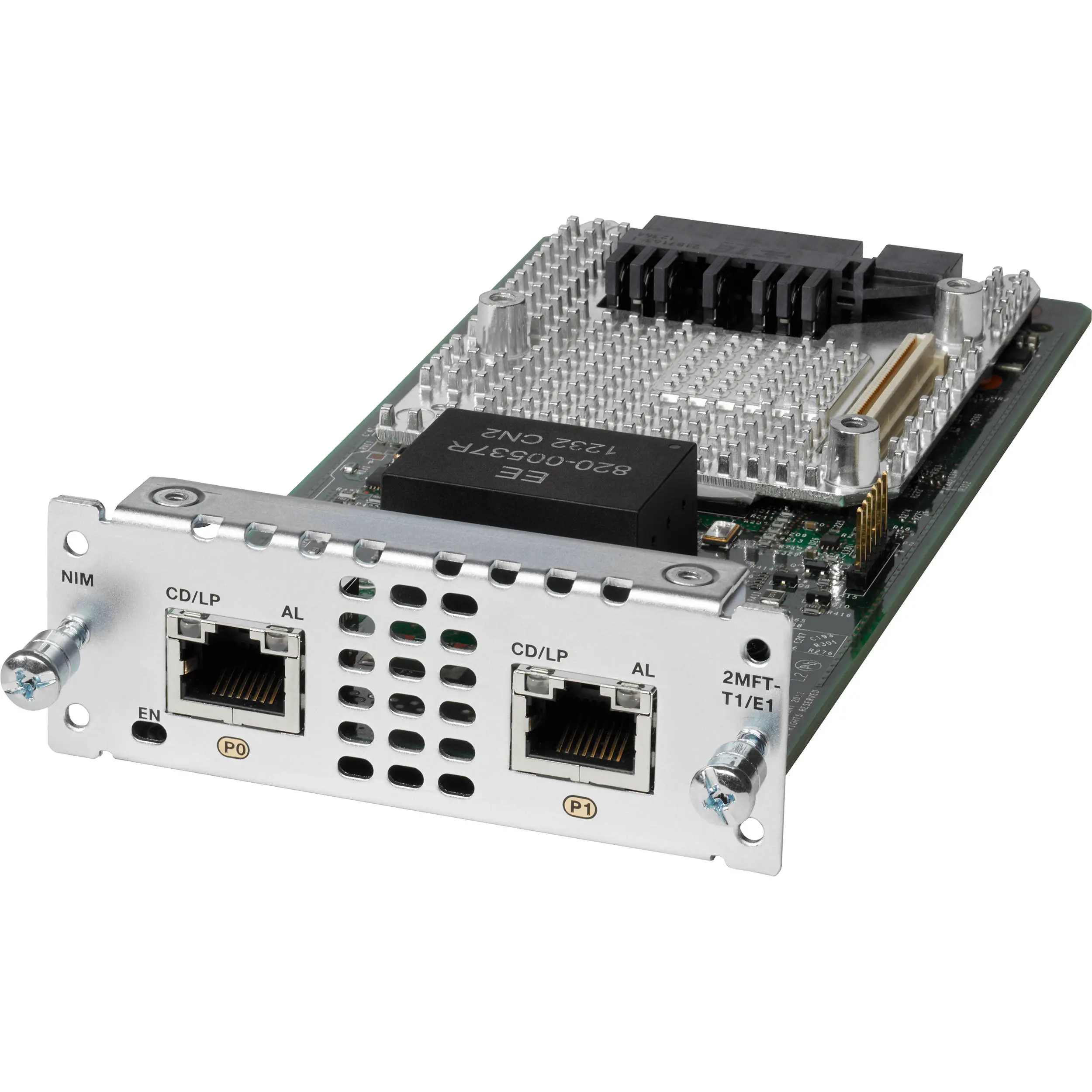 NIM-2MFT-T1/E1 Cisco модуль NIM коммутатора 2 x T1/E1