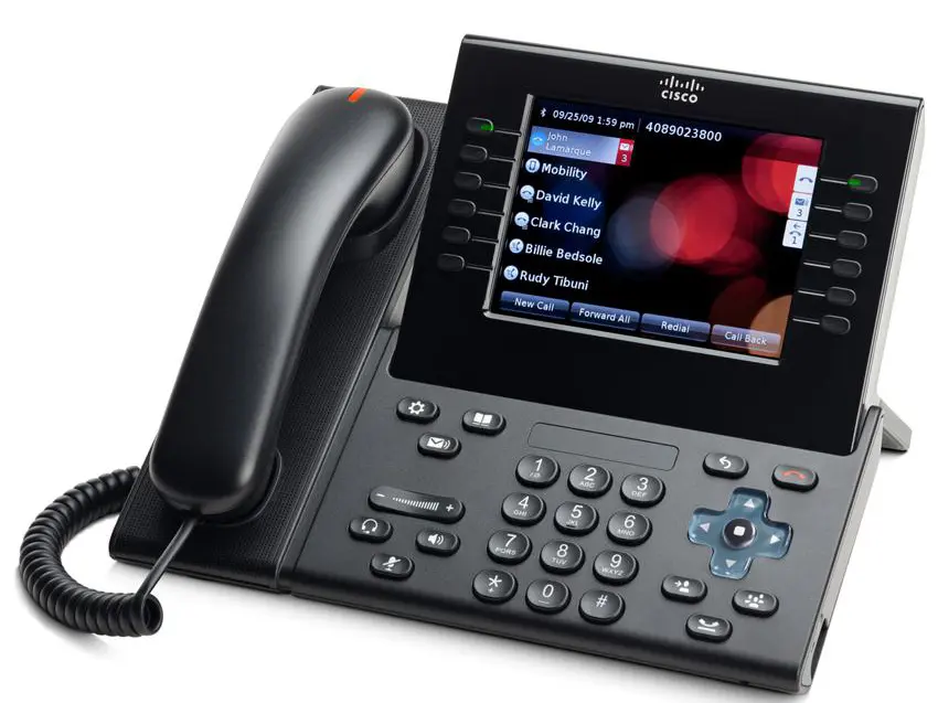 CP-9971-C-K9 Cisco IP видеотелефон, 6 линий, 2 x GE RJ-45, Color LCD 640х480, SIP, PoE CP-9971-C-K9 Cisco IP видеотелефон, 6 линий, 2 x GE RJ-45, Color LCD 640х480, SIP, PoE
