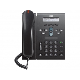 CP-6921-CL Cisco IP телефон, 2 линии SIP\SCCP, 2 x FE PoE, LCD 396x81 BW, гарнитура RJ-9
