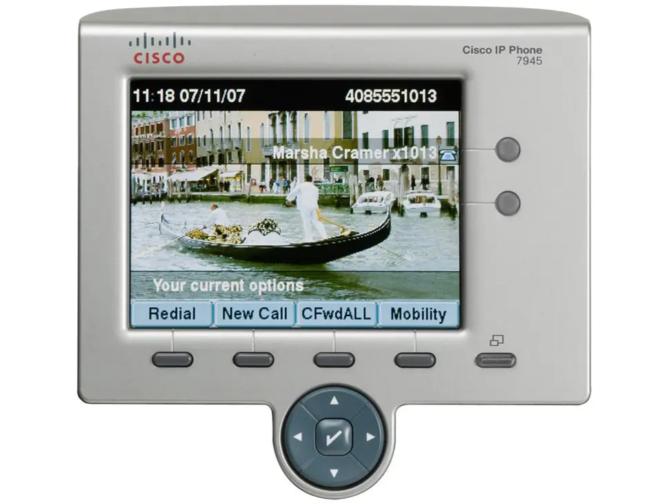CP-7945G Cisco IP телефон, 2 линии SIP\SCCP, 2 x GE PoE, LCD 320х240 Color, гарнитура RJ-9 CP-7945G Cisco IP телефон, 2 линии SIP\SCCP, 2 x GE PoE, LCD 320х240 Color, гарнитура RJ-9