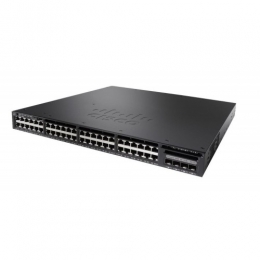 WS-C3650-48PD-E Cisco Catalyst сетевой коммутатор 48 x GE RJ-45, 2xSFP+ или 4xSFP, IP Services