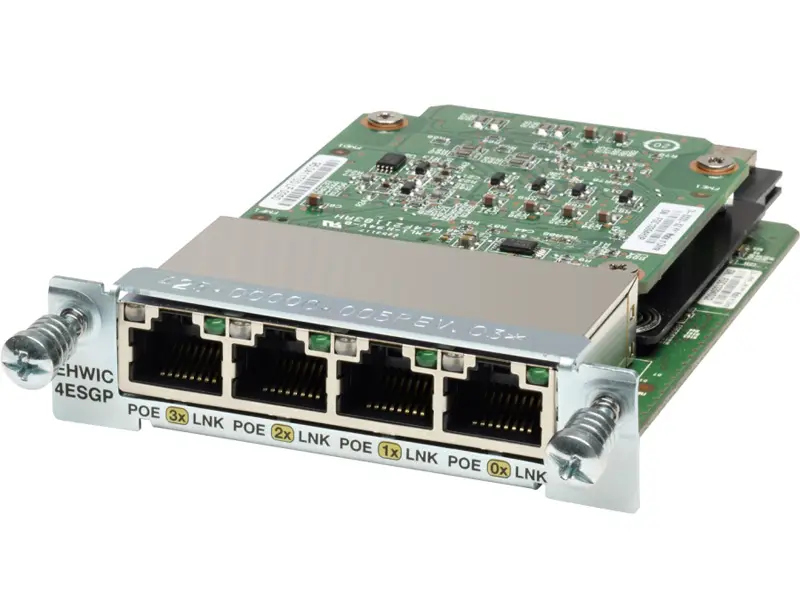 EHWIC-4ESG Cisco модуль EHWIC коммутатор 4 x GE RJ-45