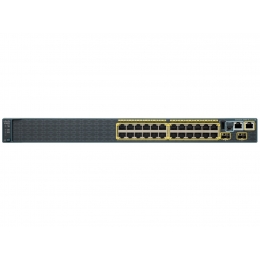 WS-C2960S-24TD-L Cisco Catalyst сетевой коммутатор 24 x GE RJ-45, 2 x SFP+, LAN Base
