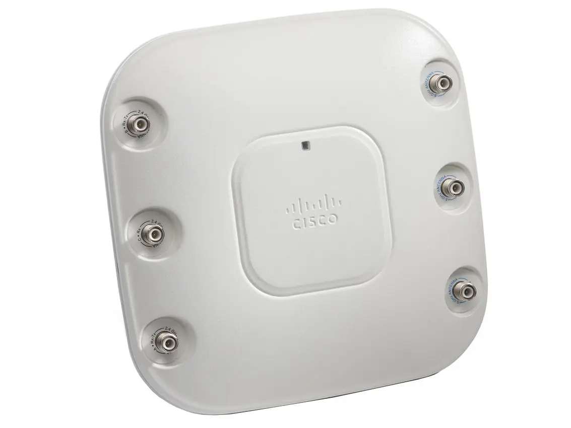 AIR-CAP3501E-E-K9 Cisco WIFI внутренняя точка с внешними антеннами 2.4/5 GHz, 802.11b/g/n