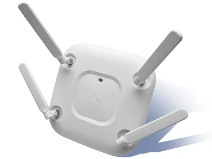 AIR-CAP3602E-R-K9 Cisco WIFI внутренняя точка с внешними антеннами 2.4/5 GHz, 802.11a/n