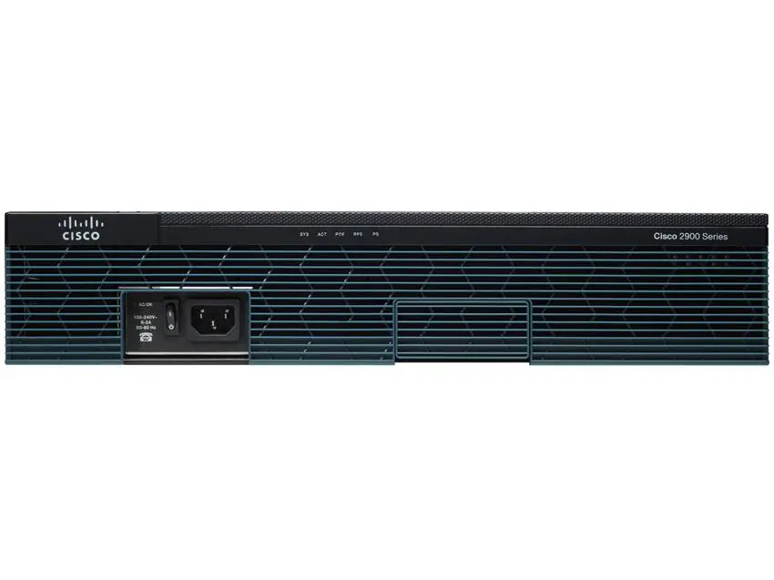 CISCO 2911-V маршрутизатор с функцией голосового VoIP шлюза. 3 x GE RJ-45, PVDM3-16, лицензия UC CISCO 2911-V маршрутизатор с функцией голосового VoIP шлюза. 3 x GE RJ-45, PVDM3-16, лицензия UC