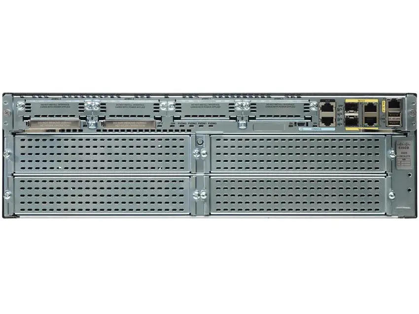 CISCO 3945E-V маршрутизатор с функцией голосового VoIP шлюза. 4 x GE RJ-45, 2 x SFP, PVDM3-64, UC CISCO 3945E-V маршрутизатор с функцией голосового VoIP шлюза. 4 x GE RJ-45, 2 x SFP, PVDM3-64, UC