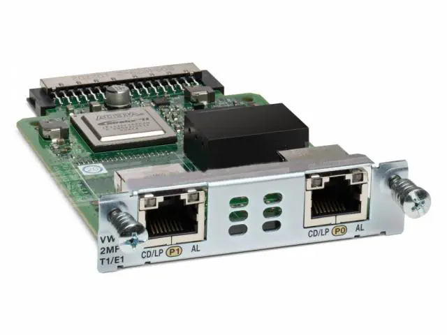VWIC3-2MFT-G703 Cisco модуль VWIC3 голосовой 2 x T1/E1 G.703/G.704 RJ-45