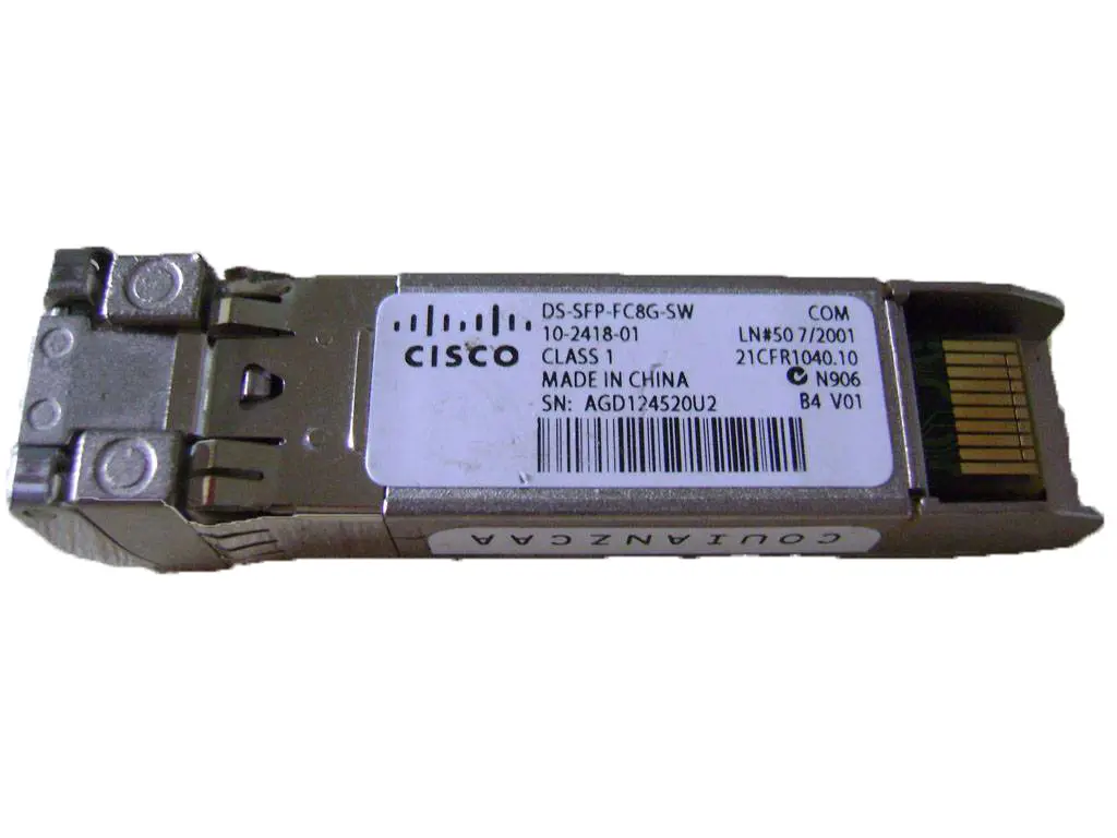 DS-SFP-FC8G-SW Cisco оптический SFP+ трансивер MMF, 850nm, до 550м