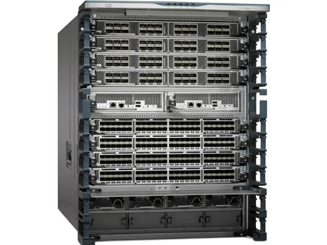 N77-C7710 Cisco Nexus 7710 шасси коммутатора агрегации 10 слотов, 384x10 GE, 192x40 GE, 96x100 GE