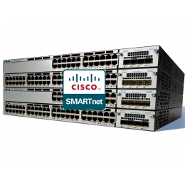 CON-SNT-3750X2TS Cisco SMARTnet сервисный контракт коммутатора Catalyst WS-C3750X-24T-S 8X5XNBD 1год