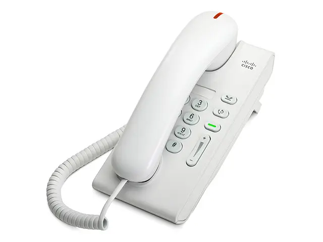 CP-6901-WL-K9 Cisco IP телефон, 1 линия SIP/SCCP, 1 x FE PoE, без LCD CP-6901-WL-K9 Cisco IP телефон, 1 линия SIP/SCCP, 1 x FE PoE, без LCD