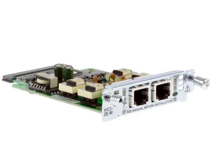 VIC3-2E/M Cisco модуль VIC2 голосовой 2 x E&M RJ-11 VIC3-2E/M Cisco модуль VIC2 голосовой 2 x E&M RJ-11