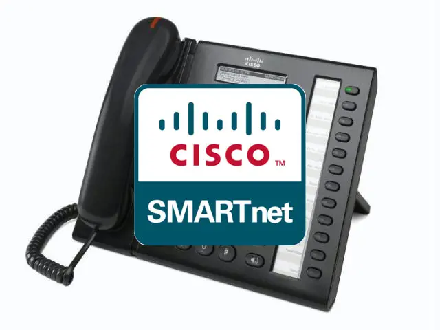 CON-SNT-61CLK Cisco SMARTnet сервисный контракт IP телефона Cisco 6961-CL 8X5XNBD 1год