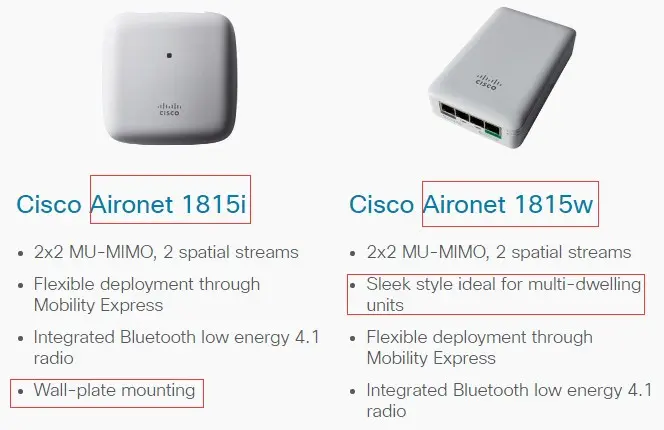 Точка доступа Cisco Aironet 1815i AIR-AP1815I-E-K9C Точка доступа Cisco Aironet 1815i AIR-AP1815I-E-K9C
