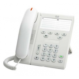 IP-телефон Cisco, 1 x SIP, 2 x FE, PoE, белый CP-6911-W-K9=