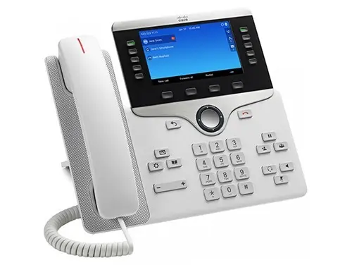 Конференц-телефон Cisco 8861, 5 x SIP, 2 x GE, 5 LCD, PoE, Белый CP-8861-W-K9= Конференц-телефон Cisco 8861, 5 x SIP, 2 x GE, 5 LCD, PoE, Белый CP-8861-W-K9=