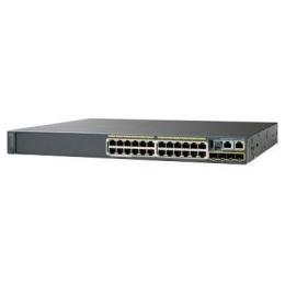 Коммутатор Cisco Catalyst, 24 x GE (PoE), 4 x SFP, LAN Base WS-C2960S-24PS-L