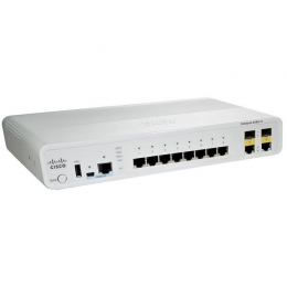Коммутатор Cisco Catalyst, 8 x GE, 2 x GE/SFP, LAN Base WS-C2960CG-8TC-L