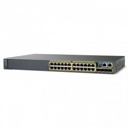 Коммутатор Cisco Catalyst, 24 x FE, 2 x SFP, LAN Lite WS-C2960S-F24TS-S
