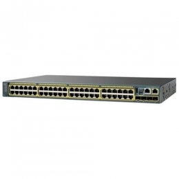 Коммутатор Cisco Catalyst, 48 x FE, 2 x SFP, LAN Lite WS-C2960S-F48TS-S