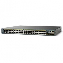 Коммутатор Cisco Catalyst, 48 x FE (PoE), 4 x SFP, LAN Base WS-C2960S-F48FPS-L