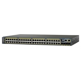 Коммутатор Cisco Catalyst, 48 x FE (PoE), 4 x SFP, LAN Base WS-C2960S-F48LPS-L