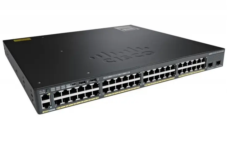 Коммутатор Cisco Catalyst, 48 x GE, 2 x 1G SFP, LAN Lite WS-C2960X-48TS-LL Коммутатор Cisco Catalyst, 48 x GE, 2 x 1G SFP, LAN Lite WS-C2960X-48TS-LL