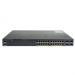 Коммутатор Cisco Catalyst, 24 x GE, 2 x 1G SFP, LAN Lite WS-C2960X-24TS-LL