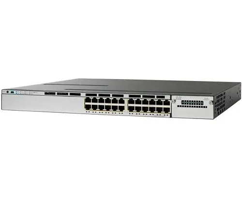 Коммутатор Cisco Catalyst, 24 x GE, IP Base WS-C3750X-24T-S