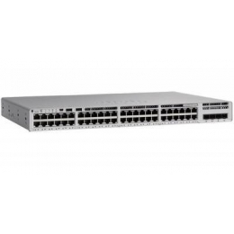 Коммутатор Cisco Catalyst, 48 x GE, PoE+, 4x1G uplink, N/A C9200L-48P-4G-A