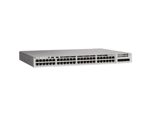 Коммутатор Cisco Catalyst 9200L, 48xGE (PoE), 4xSFP+, Network Essentials C9200L-48P-4X-RE