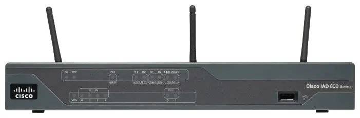 Маршрутизатор CISCO888W-GN-E-K9