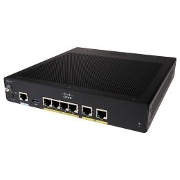 Маршрутизатор Cisco C921, LAN 4 x 1 Гб/с, WAN 2 x 1 Гб/с C921-4P