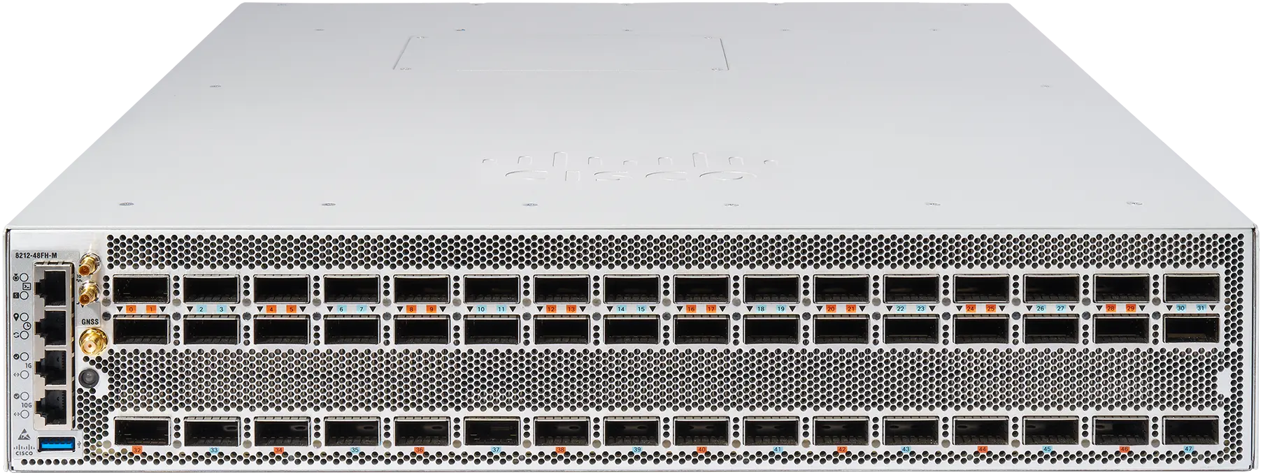Cisco 8212-48FH-M маршрутизатор, 24 QSFP-DD 800G or 48 QSFP56-DD 400GbE with MACsec, Ethernet