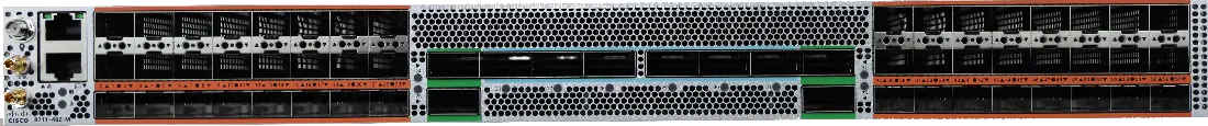 Cisco 8711-48Z-M маршрутизатор, 6 QSFP56-DD, 4 порта QSFP56 + 48 порт SFP56, Ethernet