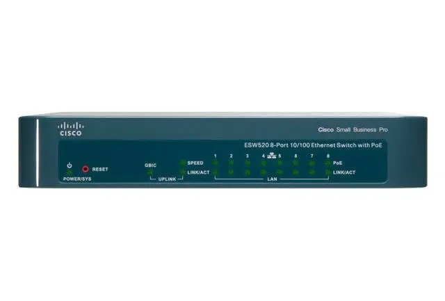 Коммутатор Cisco SB ESW-520-8P-K9