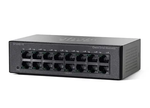 Коммутатор Cisco SB SF110D-16-EU Коммутатор Cisco SB SF110D-16-EU