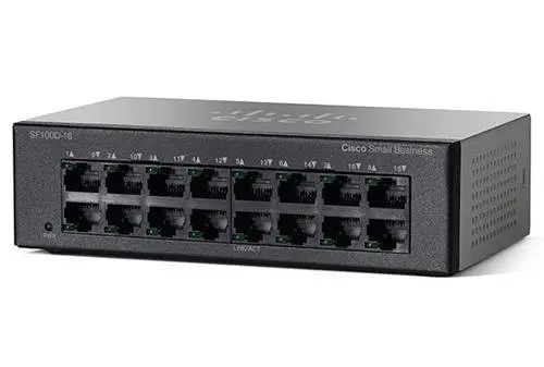 Коммутатор Cisco SB SF100D-16-EU Коммутатор Cisco SB SF100D-16-EU