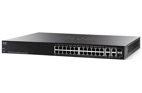 Коммутатор Cisco SB SF300-24PP-K9-EU Коммутатор Cisco SB SF300-24PP-K9-EU