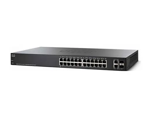 Smart коммутатор Cisco, 24 порта 1 Гб/с и 2 порта 10 Гб/с RJ-45 SG250X-24-K9-EU Smart коммутатор Cisco, 24 порта 1 Гб/с и 2 порта 10 Гб/с RJ-45 SG250X-24-K9-EU