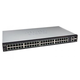 Smart коммутатор Cisco, 48 портов 1 Гб/с RJ-45 SG250-50HP-K9-EU