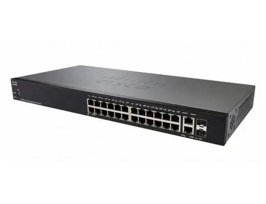 Smart коммутатор Cisco, 24 порта 1 Гб/с RJ-45 SG250-26HP-K9-EU Smart коммутатор Cisco, 24 порта 1 Гб/с RJ-45 SG250-26HP-K9-EU